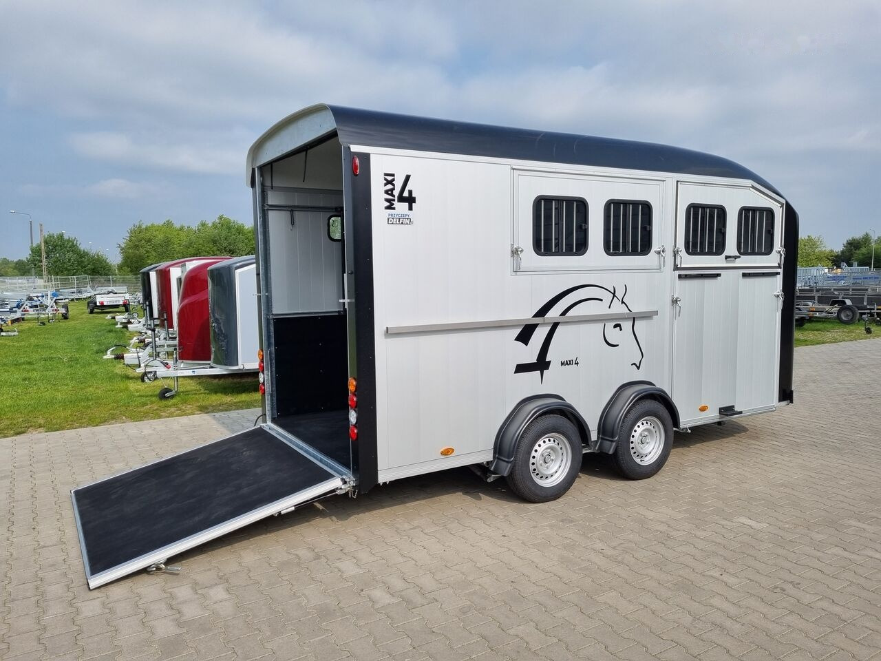 Nový Príves na prepravu koní Cheval Liberté Optimax Maxi 4 horse trailer 3.5T przyczepa na 4 konie siodlarni: obrázok 21