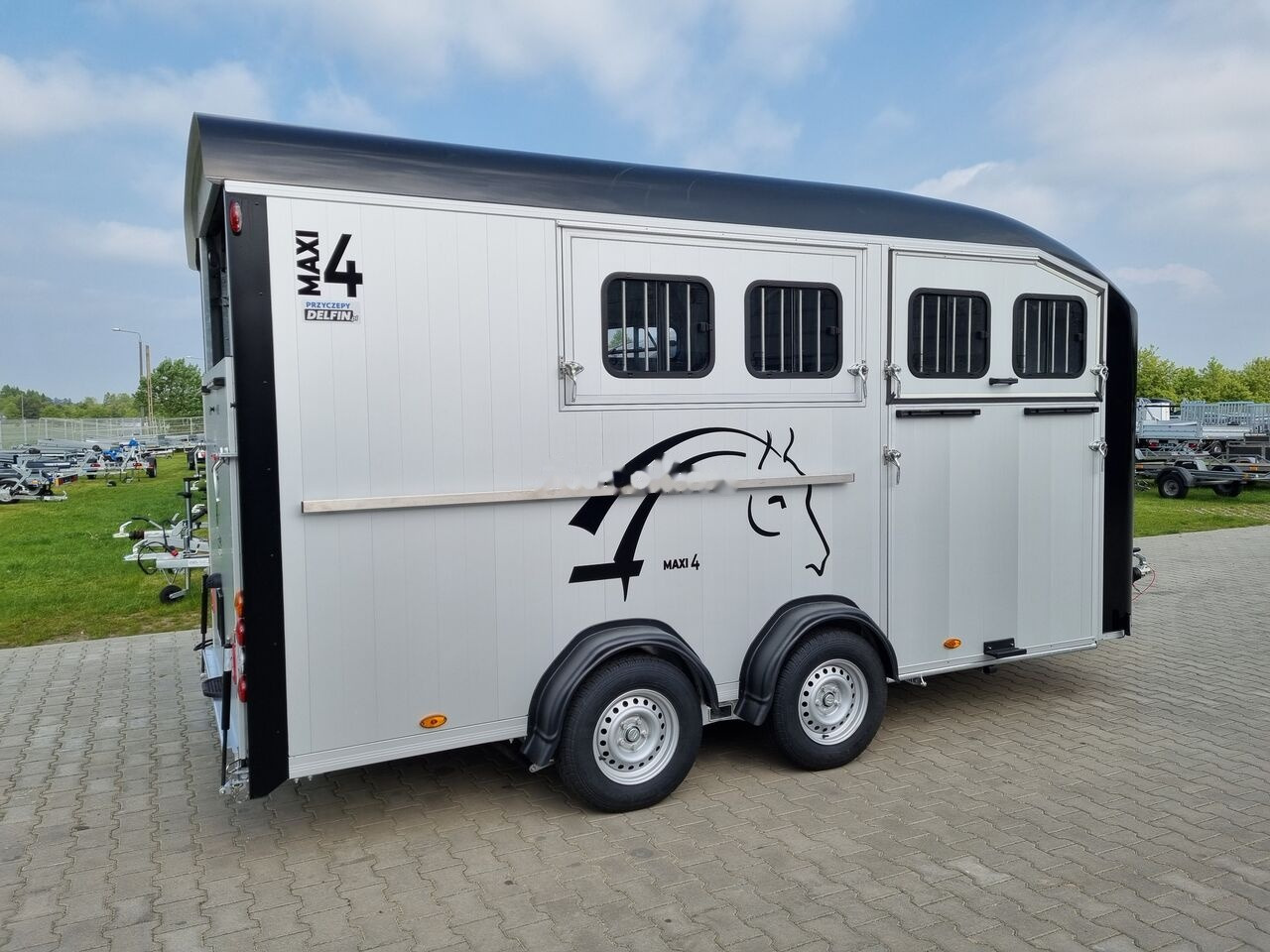 Nový Príves na prepravu koní Cheval Liberté Optimax Maxi 4 horse trailer 3.5T przyczepa na 4 konie siodlarni: obrázok 6