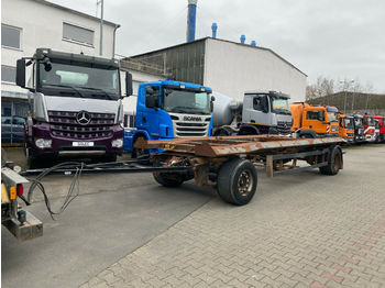 Hákový/ ramenový nosič přívěs Schmitz Cargobull ACF18 Abrollänhänger 2 Achse Blattgefedet