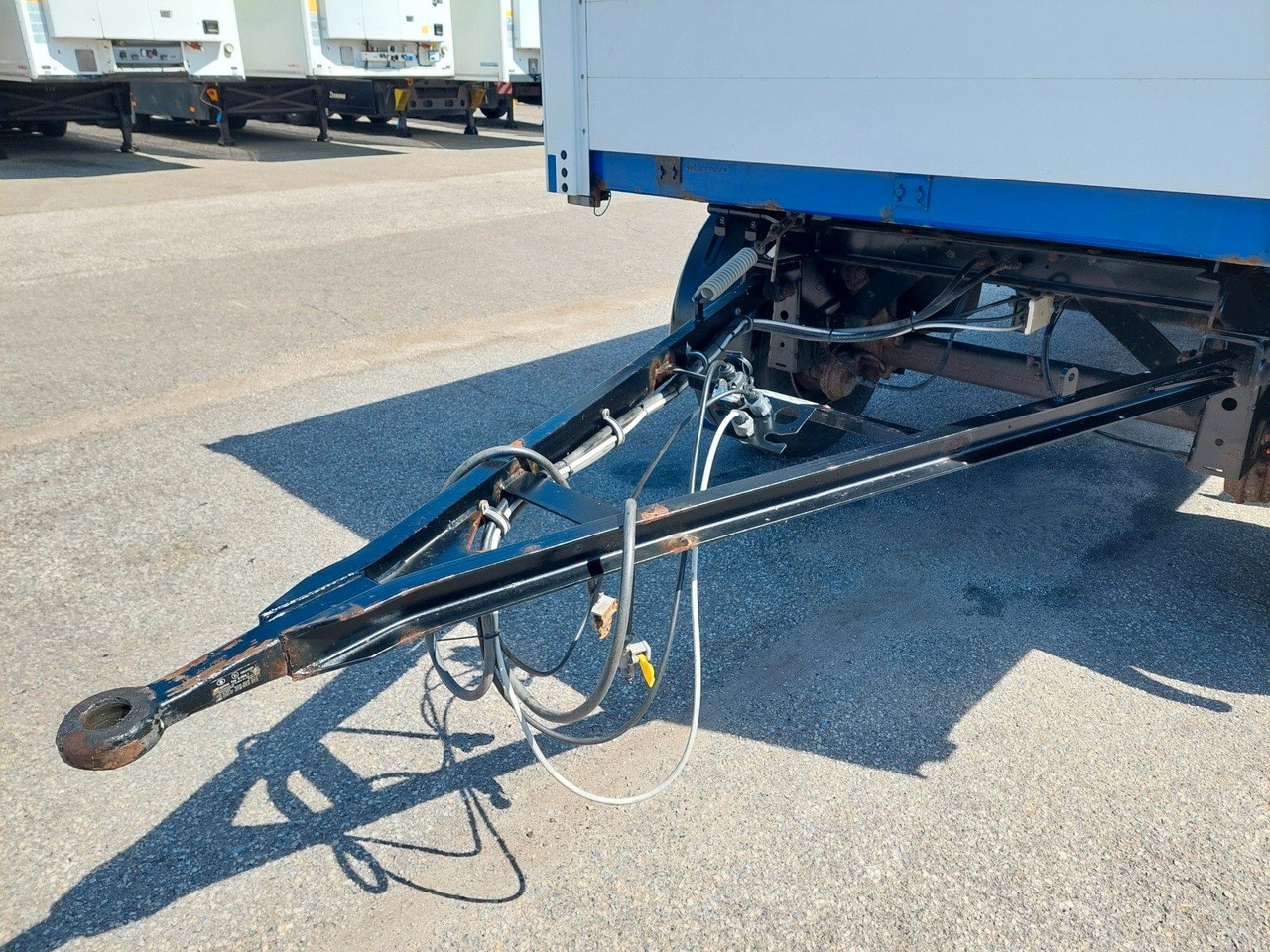 Plošinový/ Valníkový príves Krone AZW 18 Baustoffanhänger