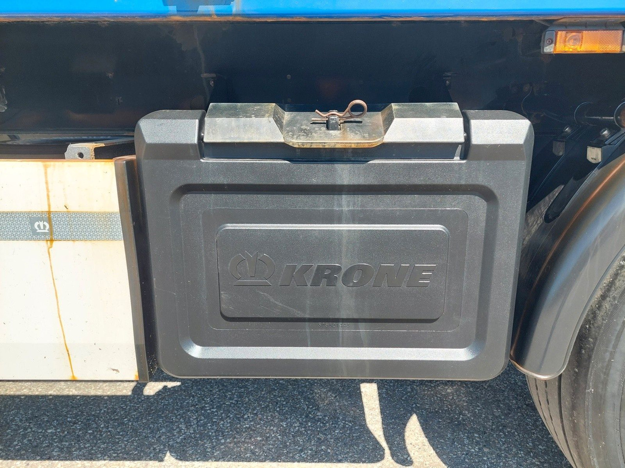 Plošinový/ Valníkový príves Krone AZW 18 Baustoffanhänger