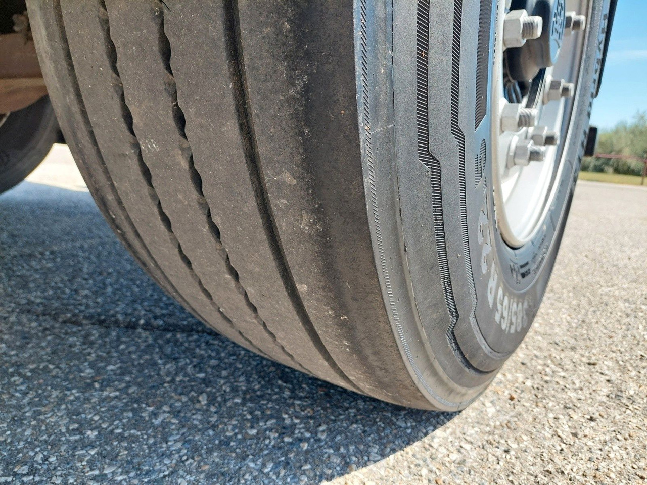 Plošinový/ Valníkový príves Krone AZW 18 Baustoffanhänger