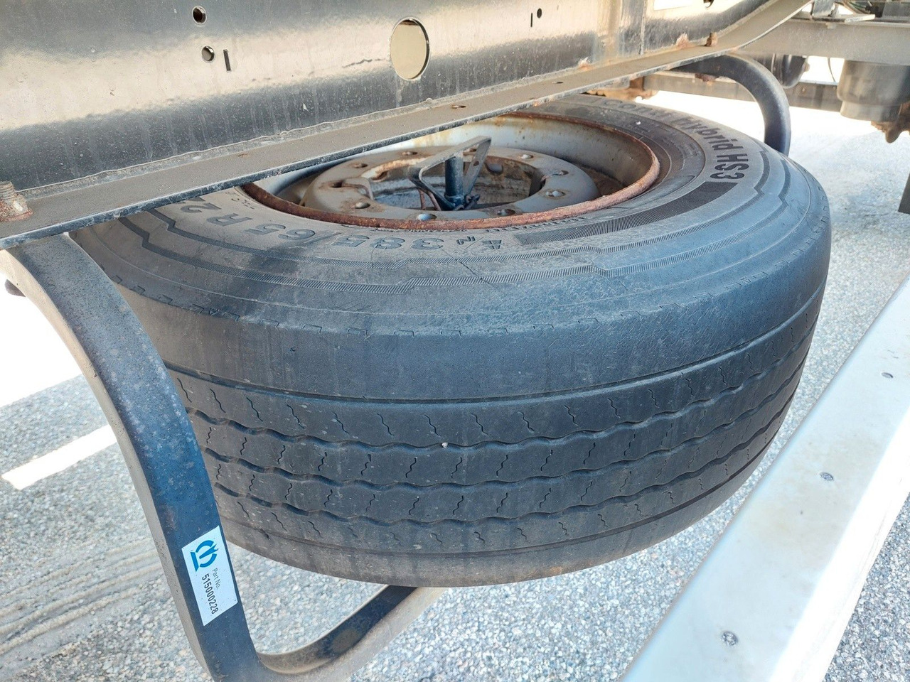 Plošinový/ Valníkový príves Krone AZW 18 Baustoffanhänger