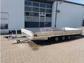  Eduard - Multitrailer Tridem 3500kg 556x220cm Alurampen - Prepravník stavebných strojov