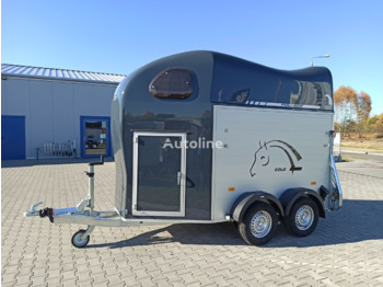 Cheval Liberté Gold 2 for two horses with tack room 2000 kg GVW trailer - Príves na prepravu koní