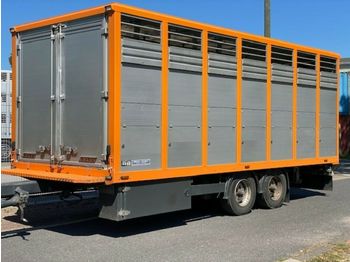 Príves na přepravu zvířat Menke Tandem Einstock Vollalu Durchladen