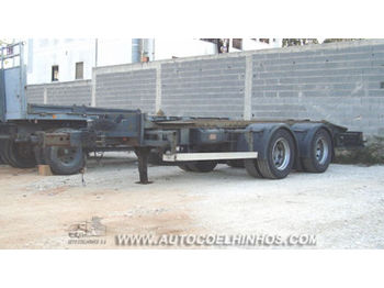 LECI TRAILER 2 ZS container chassis trailer - Príves preprava kontajnerov/ Výmenná nadstavba