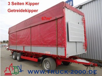 Kempf 3-Seiten Getreidekipper 67m³   9.80m Aufbaulänge - Príves sklápěcí