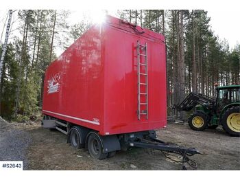 TYLLIS 4PVH Wood Chip Combi trailer with hydraulics - Príves skriňové