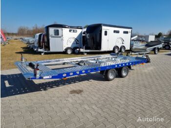 Nový Príves prepravník áut Wiola L27G45P car trailer 2.7t GVW hydraulic lifting 400x204 cm: obrázok 3
