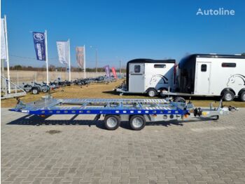 Nový Príves prepravník áut Wiola L27G45P car trailer 2.7t GVW hydraulic lifting 400x204 cm: obrázok 2