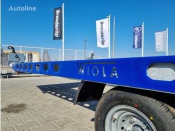 Nový Príves prepravník áut Wiola L27G45P car trailer 2.7t GVW hydraulic lifting 400x204 cm: obrázok 4