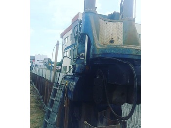 Baranidlo GIKEN UP-150 hydro-press pile driver silent piler no kowan still worker hydropress