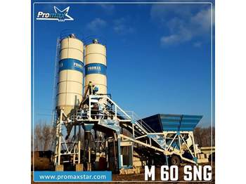 PROMAXSTAR Mobile Concrete Batching Plant PROMAX M60-SNG(60m³/h) - Betonáreň