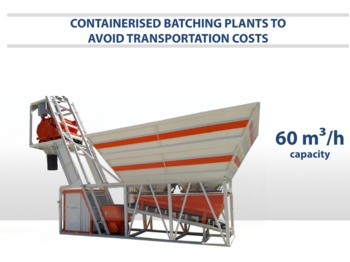 SEMIX Compact Concrete Batching Plant Containerised - Betonáreň