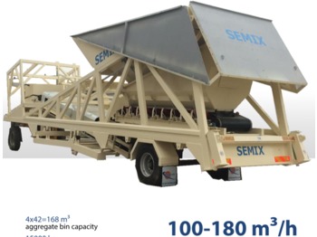 SEMIX Dry Type Mobile Concrete Batching Plant - Betonáreň