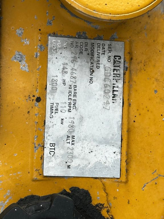 Pásové rýpadlo CAT 323 DL Excavator Hammerline: obrázok 16