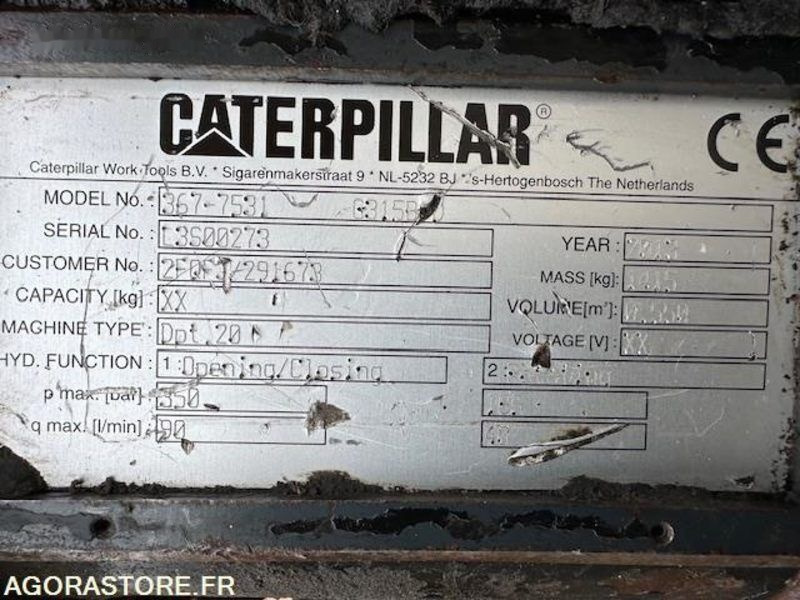 Kolesové rýpadlo Caterpillar M318DMH: obrázok 11