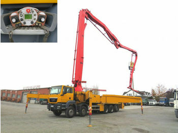 Čerpadlo na betón MAN TG-S 50.480 10x4/2 Betonpumpe PUTZMEISTER M52-5