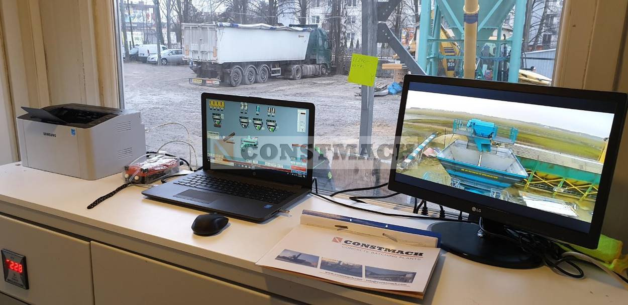 Nový Betonáreň Constmach Kompaktowa wytwórnia betonu o wydajności 100 m3/h: obrázok 11
