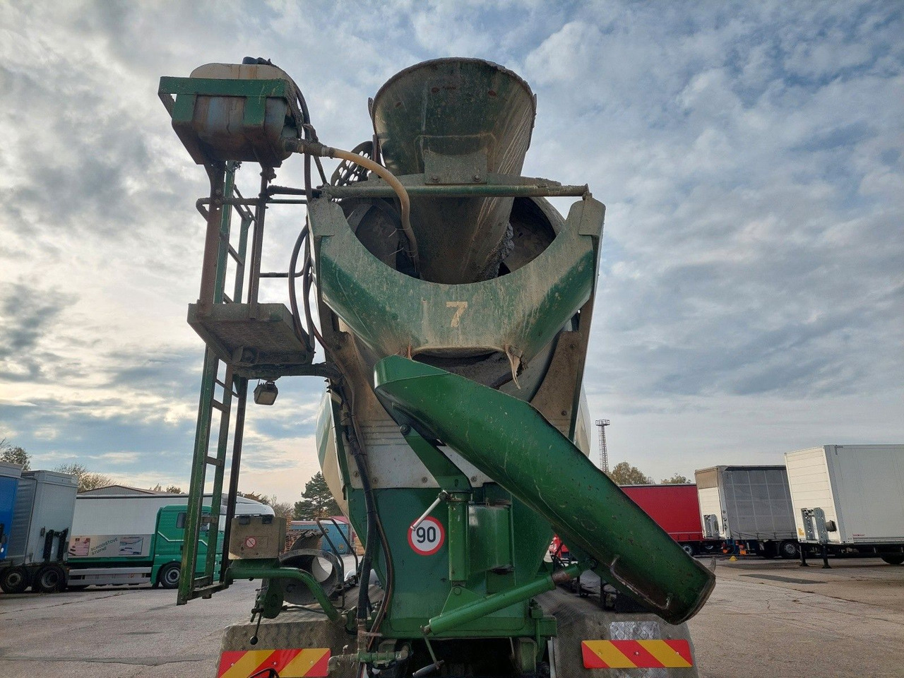 Domiešavač MAN TGS 32.360 BB Stetter 8x4