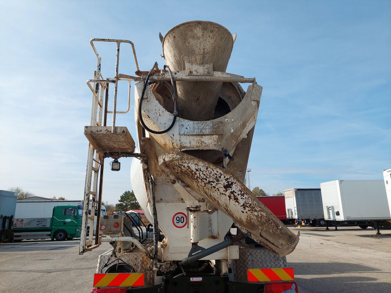 Domiešavač MAN TGS 32.420 BB Stetter 8x4