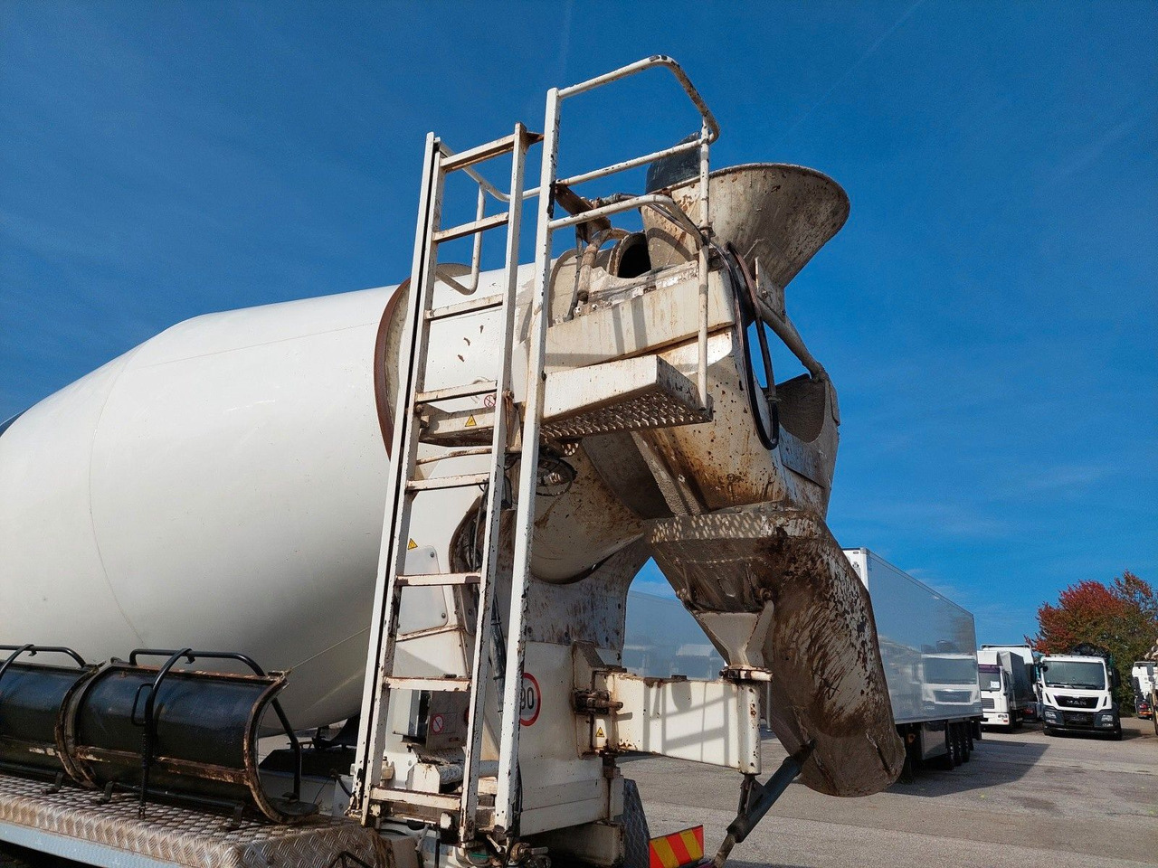 Domiešavač MAN TGS 32.420 BB Stetter 8x4