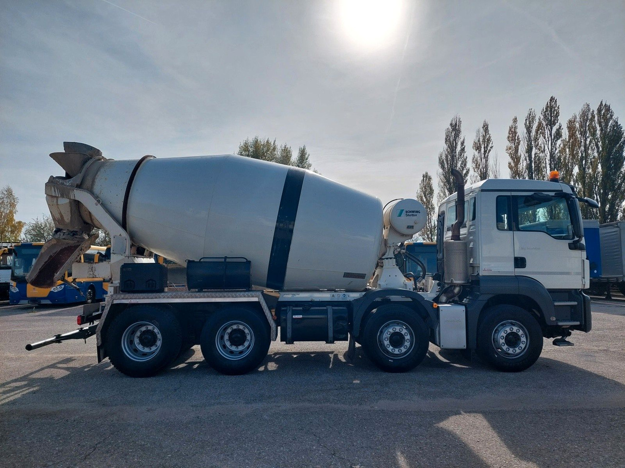 Domiešavač MAN TGS 32.420 BB Stetter 8x4