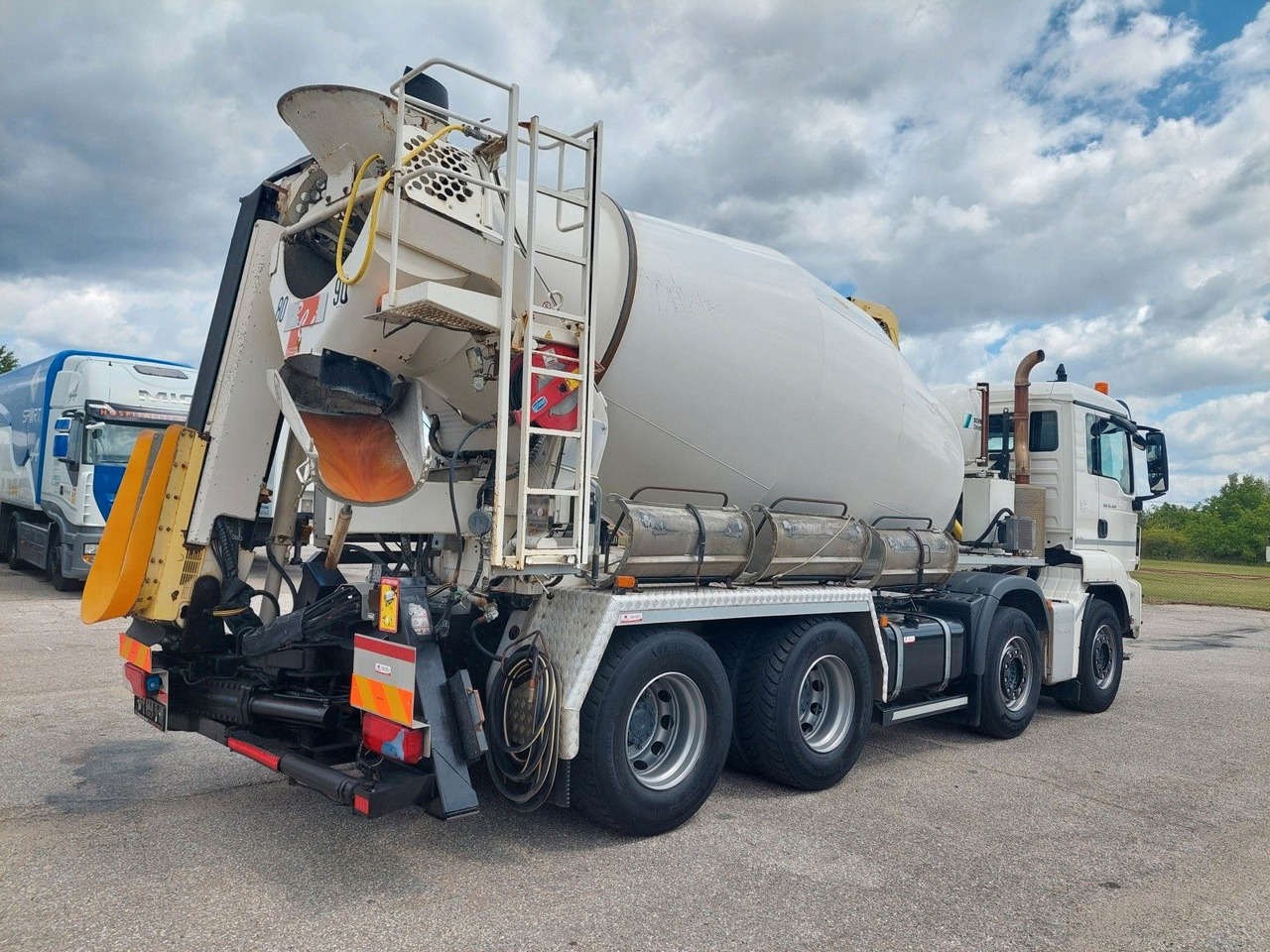 Domiešavač MAN TGS 32.420 BB Stetter AM 8 FHCBL + Theam T3D16