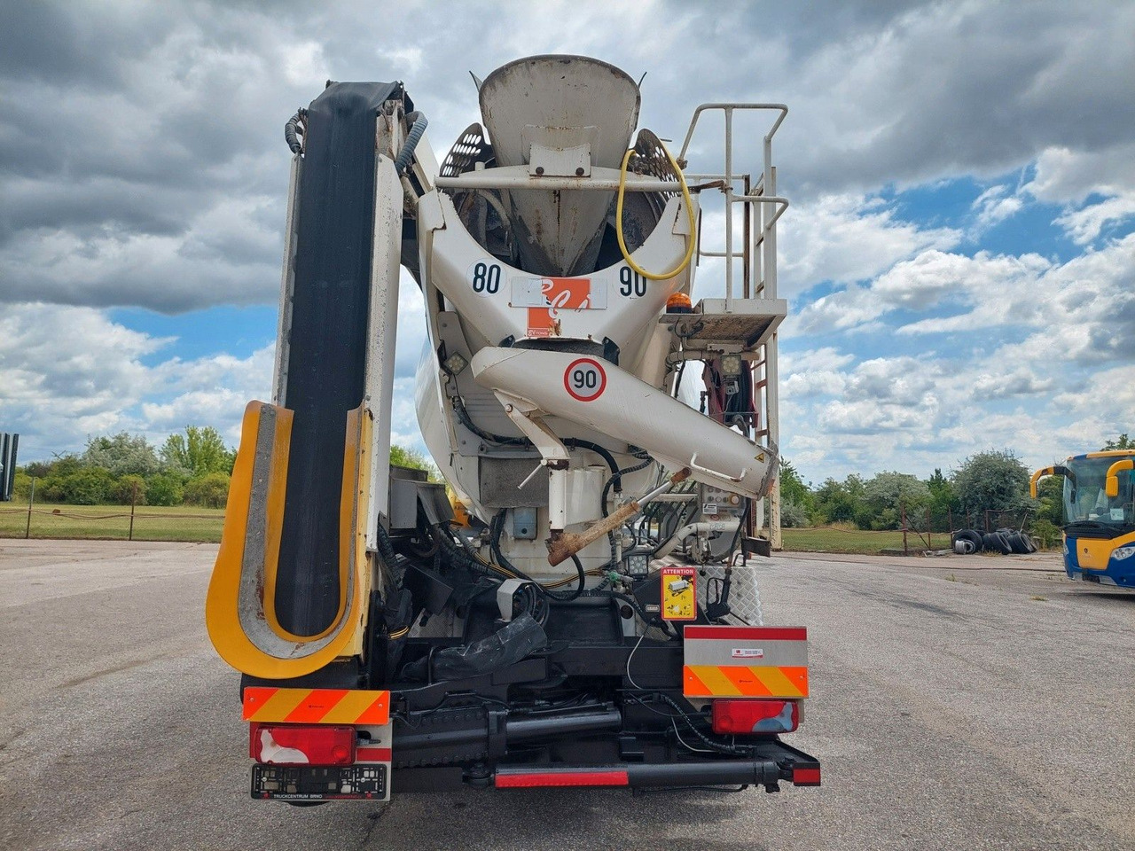 Domiešavač MAN TGS 32.420 BB Stetter AM 8 FHCBL + Theam T3D16