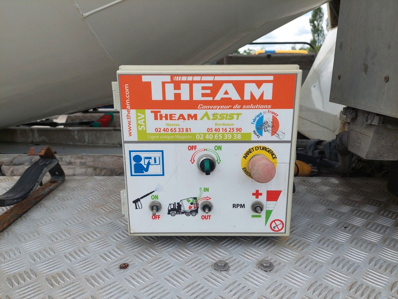 Domiešavač MAN TGS 32.420 BB Stetter AM 8 FHCBL + Theam T3D16