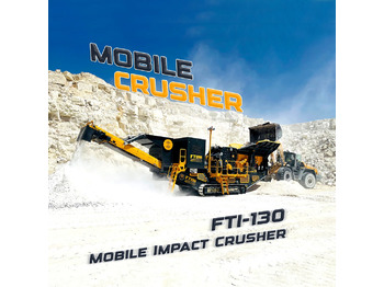 Nový Mobilný drvič FABO FTI-130 MOBILE IMPACT CRUSHER 400-500 TPH | AVAILABLE IN STOCK: obrázok 1