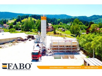 Nový Betonáreň FABO SKIP SYSTEM CONCRETE BATCHING PLANT | 110m3/h Capacity: obrázok 1