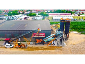 Nový Betonáreň FABO TURBOMIX-100 Mobile Concrete Batching Plant: obrázok 1