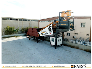 Nový Betonáreň FABO TURBOMİX 120 NEW DESIGN MOBILE CONCRETE BATCHING PLANT IN ALL CAPACITIES: obrázok 1