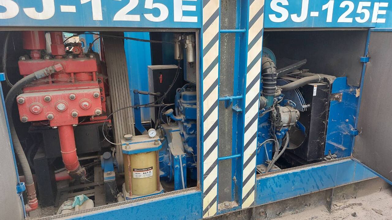 Baranidlo GIKEN GIKEN SJ-125e piler water jet system pump jetting pres-in for silent piler no kowan still worker cutter cutting: obrázok 11