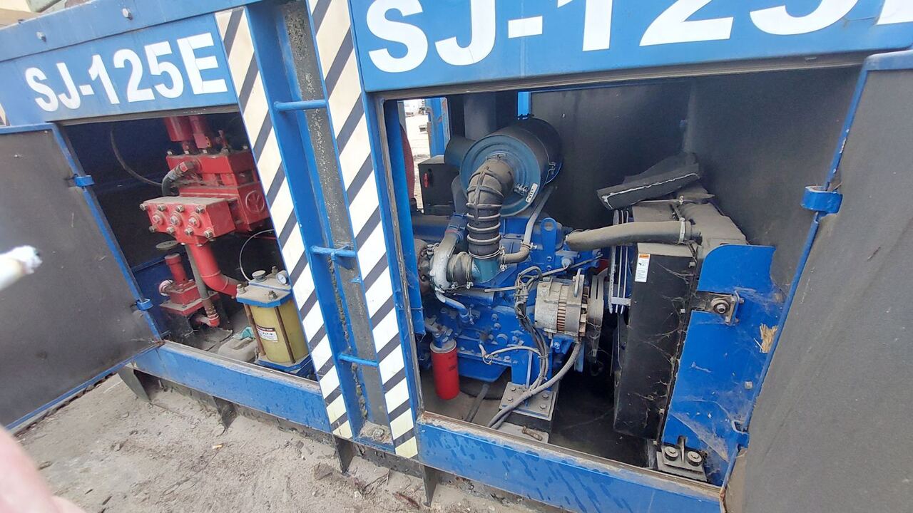 Baranidlo GIKEN GIKEN SJ-125e piler water jet system pump jetting pres-in for silent piler no kowan still worker cutter cutting: obrázok 9