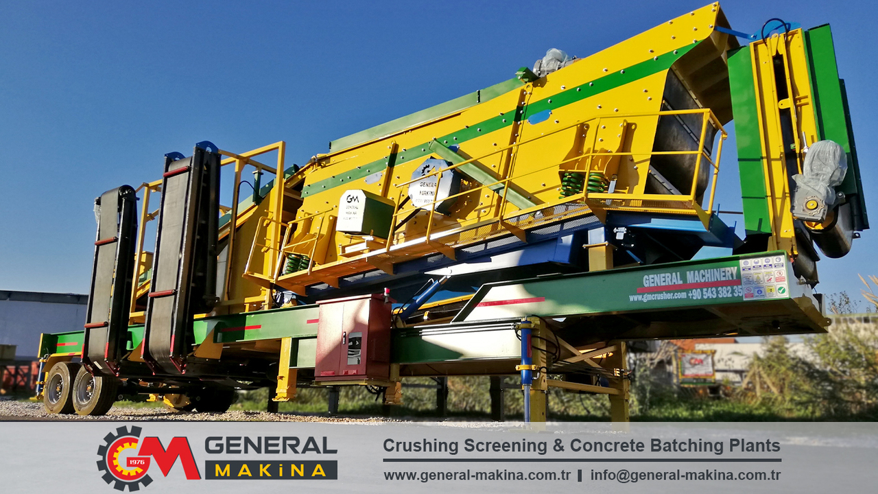 Nový Třídič General Makina Mobile Screening Plant For Sale: obrázok 10