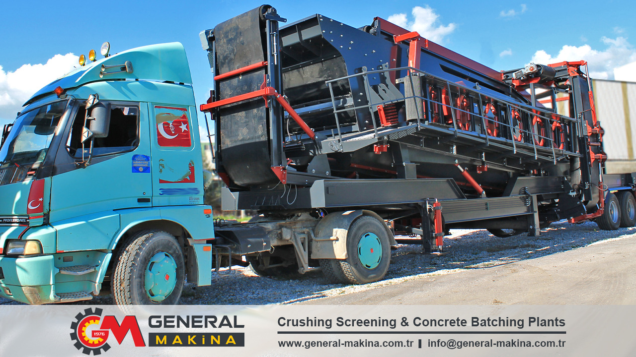 Nový Třídič General Makina Mobile Screening Plant For Sale: obrázok 2