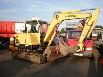 HYUNDAI ROBEX 55-7 MINI EXCAVATOR - Stavebné stroje