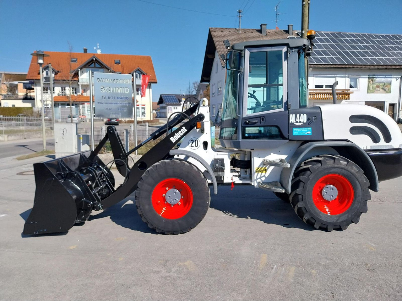 Kolesový nakladač Bobcat AL 440  baugleich mit Terex TL 100