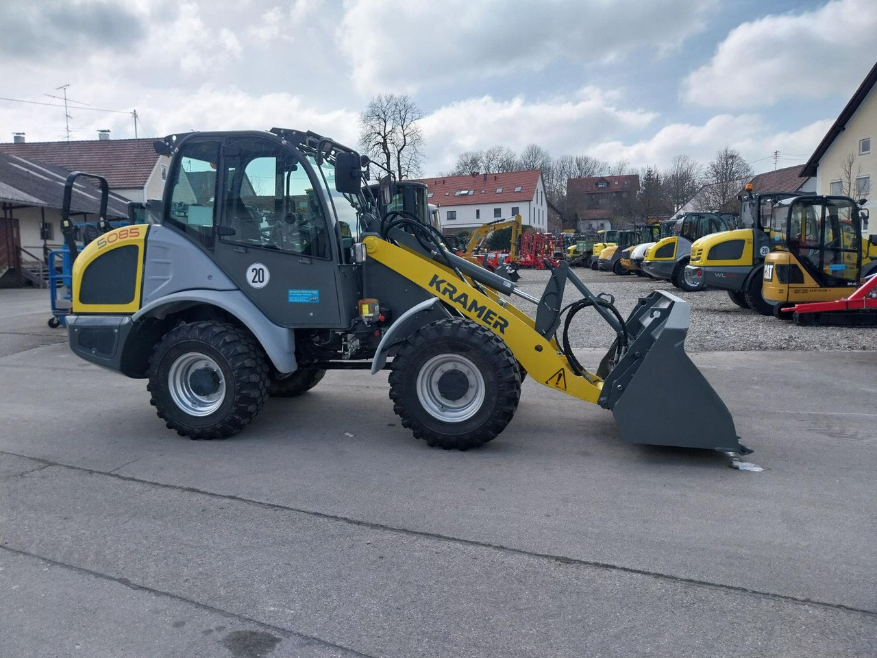 Kolesový nakladač Kramer 5085 kein 750 850 950 5075