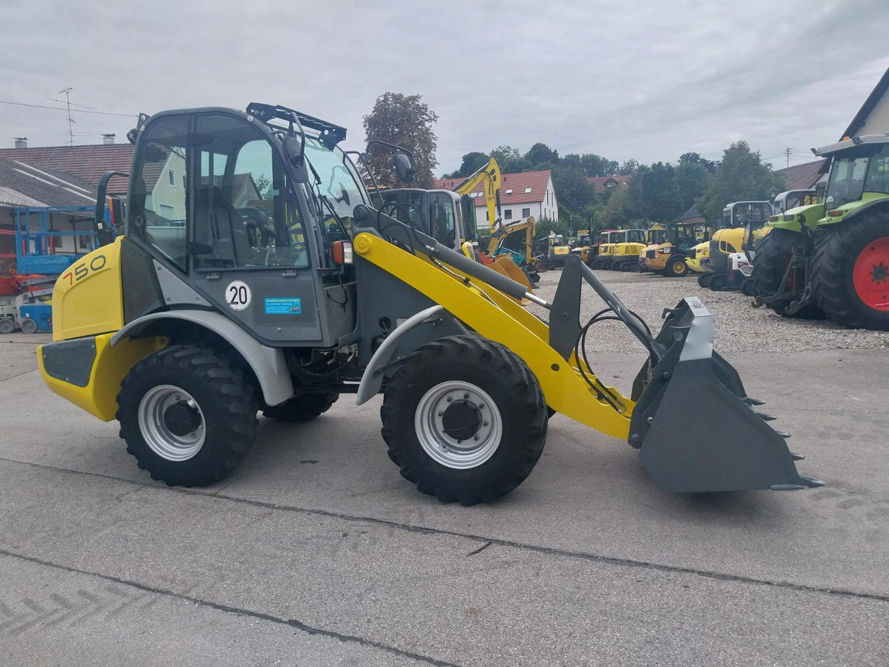 Kolesový nakladač Kramer 750 5075 850