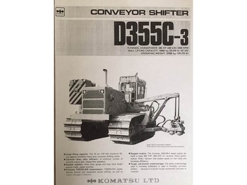 Pokladač potrubí Komatsu D 155 C CONVEYOR SHIFTER: obrázok 1