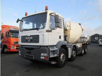 Miešačka na betón MAN TGA 32.350 8X4 9M3 Liebherr