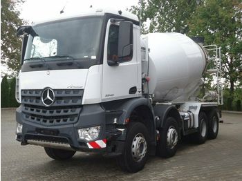 Miešačka na betón Mercedes-Benz AROCS 3240 8x4 Euro 6 Betonmischer Liebherr 9m3