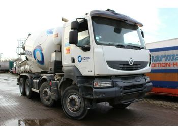 Miešačka na betón Renault Kerax 410 8x4 / Band12m/ Mischer 9m³