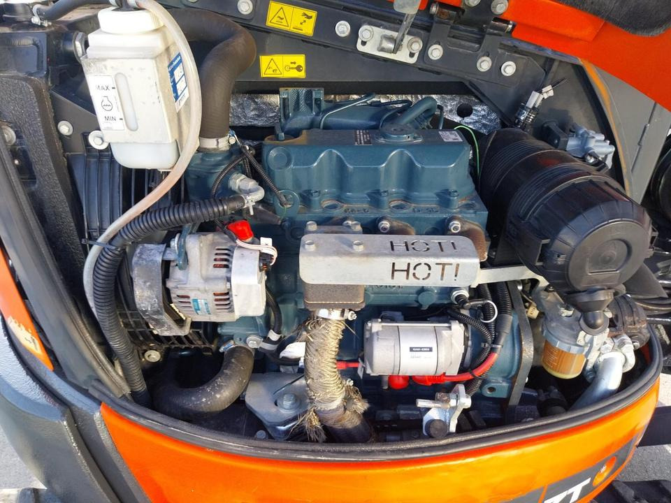 Mini rýpadlo Eurocomach ES 35.2 ZT Minibagger Kubota Bagger Kettenbagger