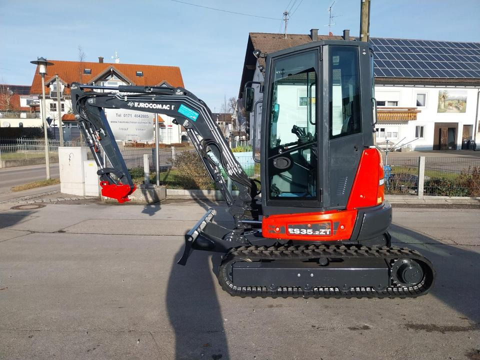 Mini rýpadlo Eurocomach ES 35.2 ZT Minibagger Kubota Bagger Kettenbagger