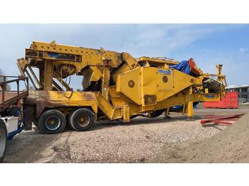 Mobilný drvič Yaw Crusher 2 x Parker 1200 x 300 2x splitcrusher